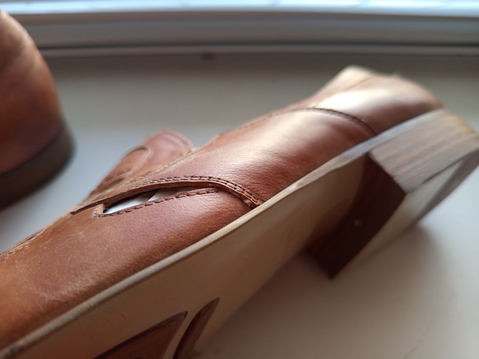 Туфли 44-43р. (кожа). Абсолютно новые.