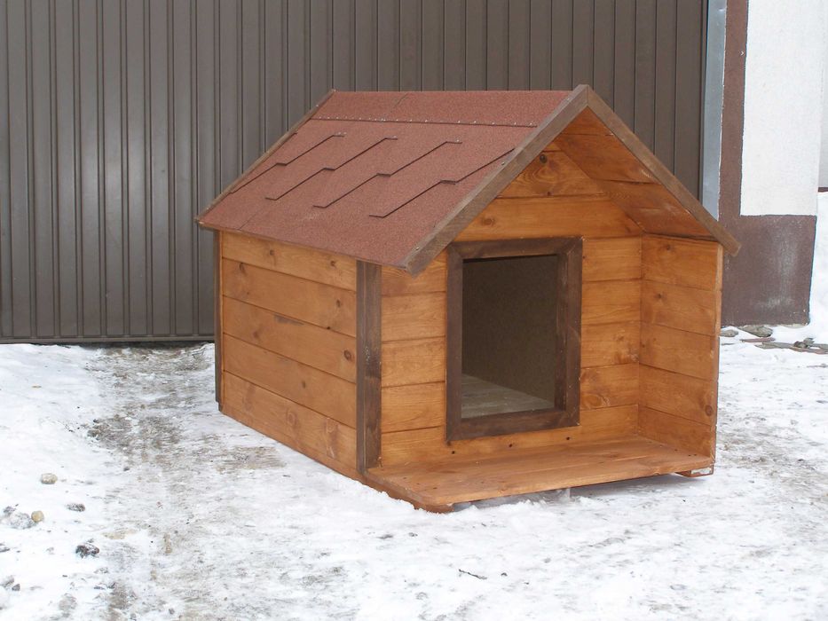 Buda dla psa z podestem i wiatrolapem XL możliwośc wysyłki