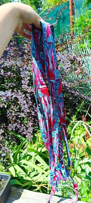 Szelki + smycz Hauki wzór grzybki