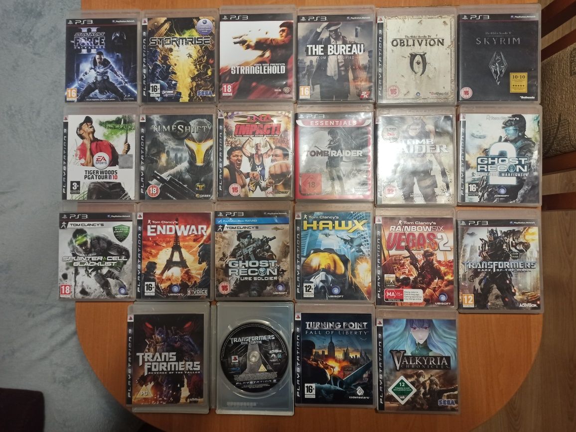 Gry PS3 od 10 (Battlefield/Assassin's creed/call of duty/WET)