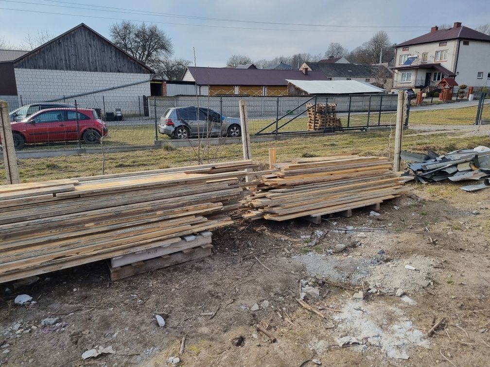Deski szalunkowe