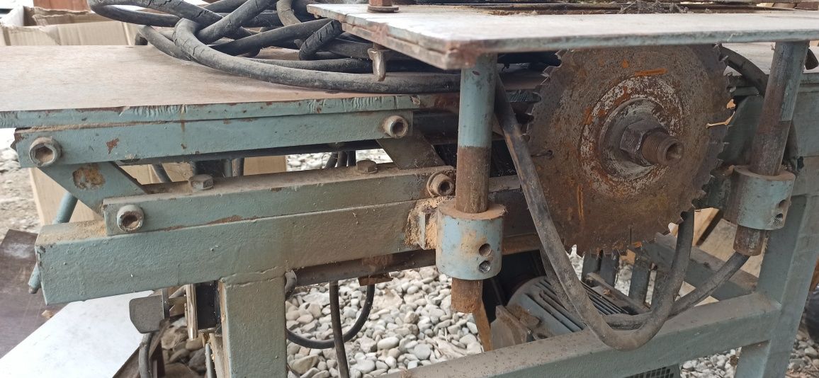 Heblarka piła strugarka 380 volt samoróbka