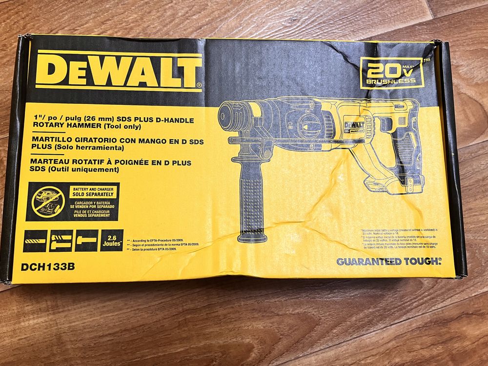 Перфоратор Dewalt DCH133B
