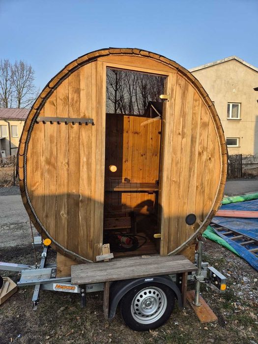 Sauna Mobilna Na Wynajem , Elektryczna Cena Za Cały Weekend Domowe SPA