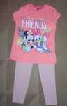 Zestaw komplet bluzka Minnie Daisy i legginsy 110