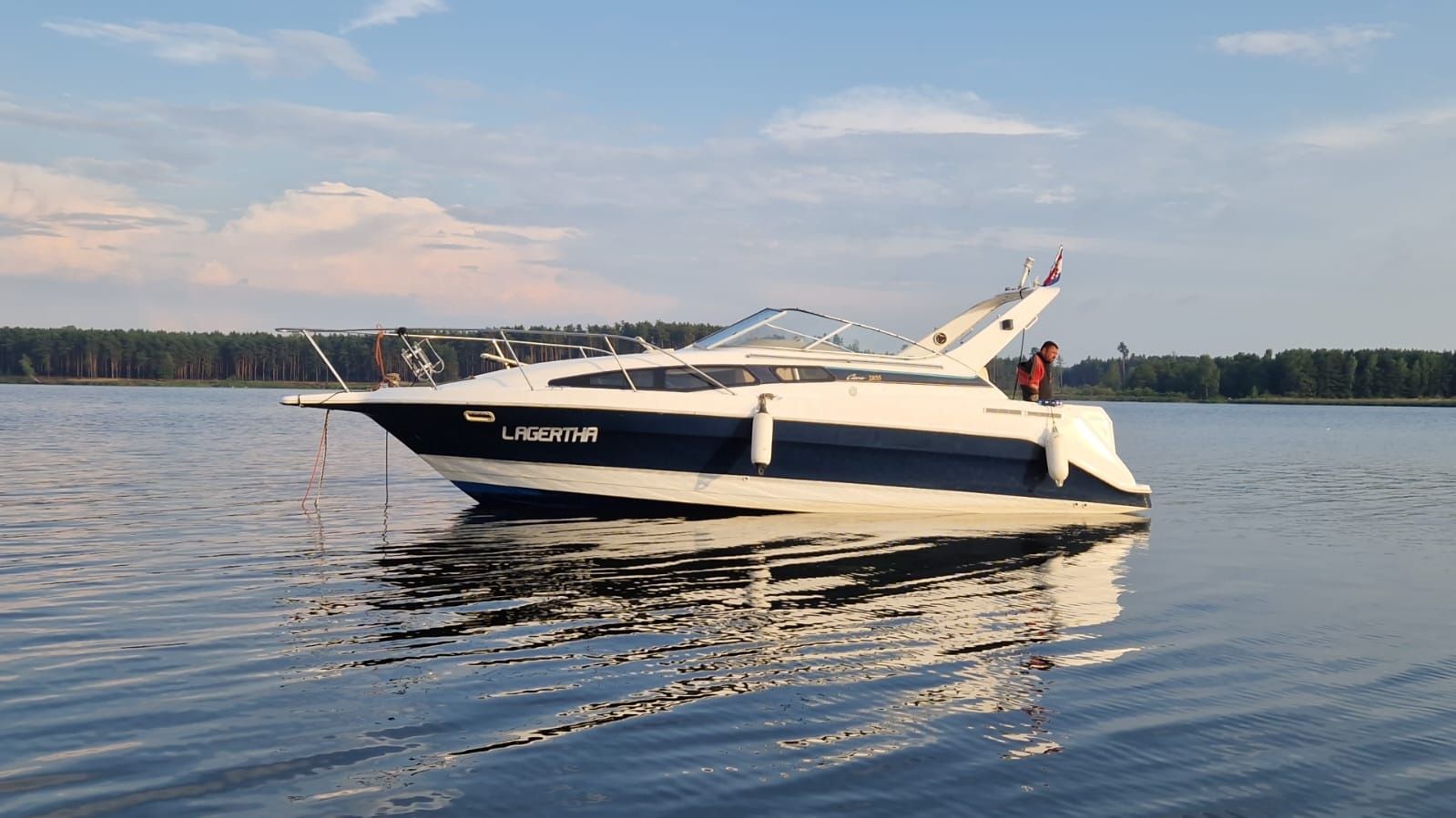 Łódź jacht Bayliner ciera 2855 mercruiser 496 mag promocja do 30.01.24