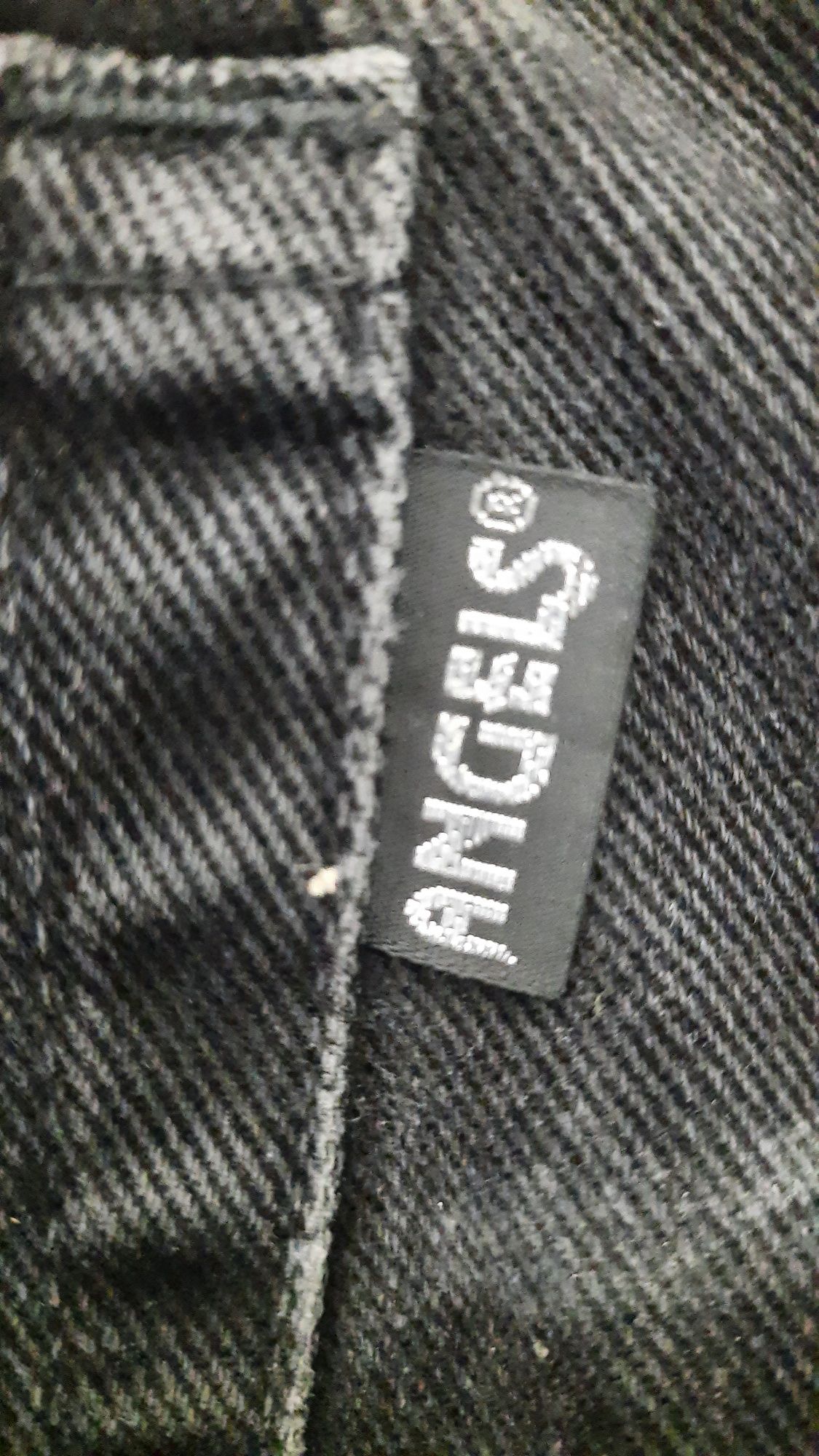 Spodnie czarne jeansy marki angels rozmir M 38