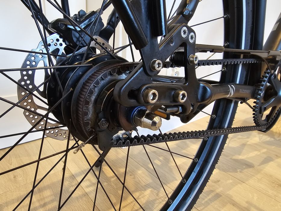 Rower GUDEREIT Premium 11.0 evo, pasek zębaty Gates, 28cali.