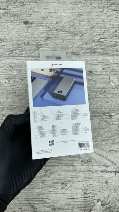 Металевий павербанк Пруве Proove Metalskin 30000 mAh 22.5w з гарантією