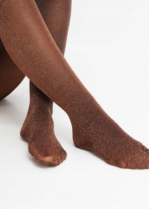 B.P.C rajstopy 50den z miedzianą nitką metaliczną 48/50.