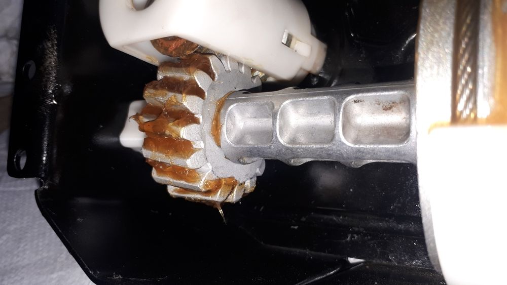 Winda koła zapasowego Sharan Alhambra Galaxy nowe koło zębate.