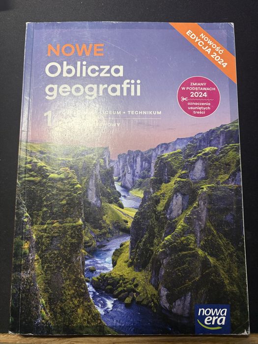 Podręcznik Geografia liceum/technikum 1 klasa