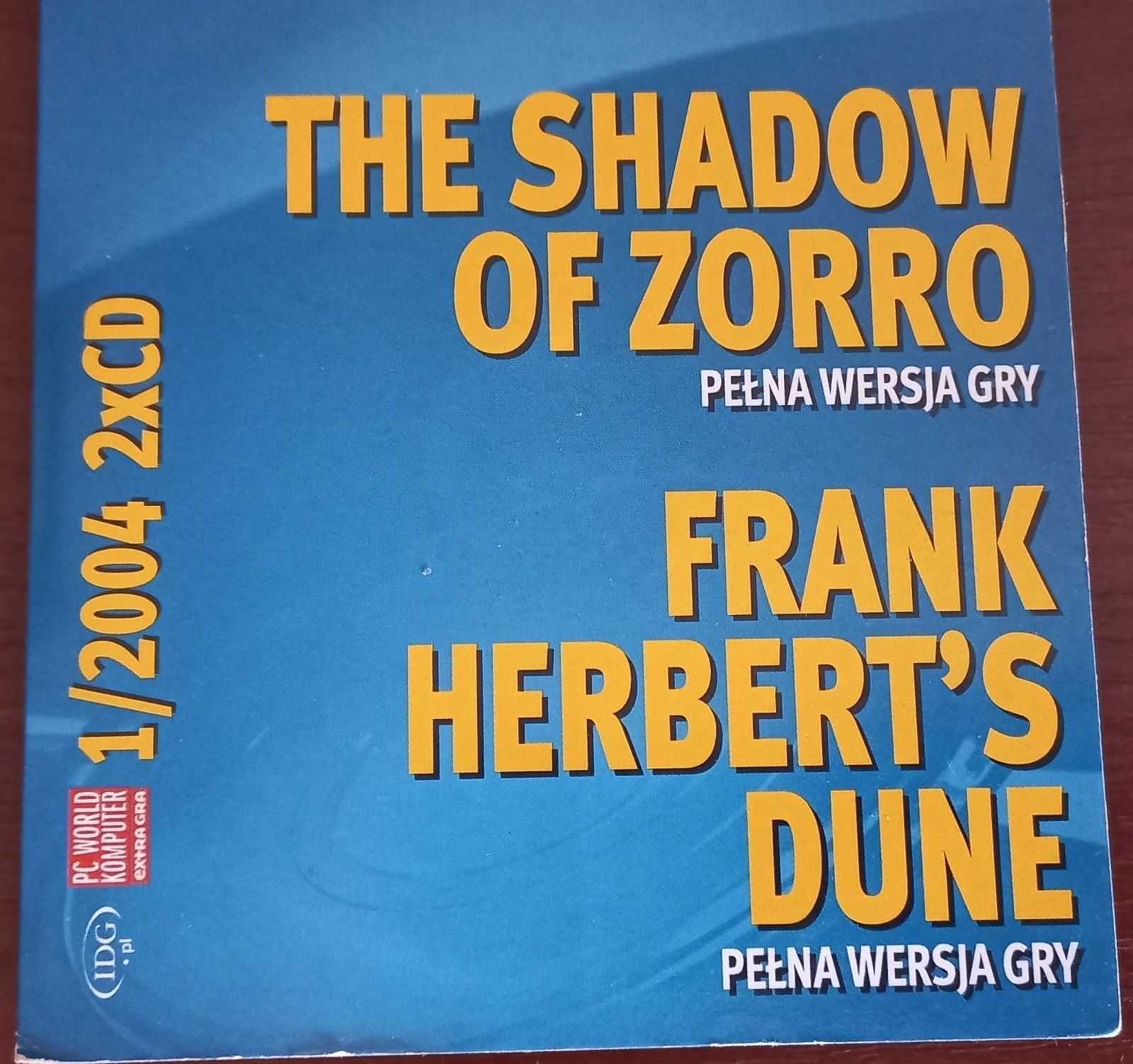 Frank Herbert's Dune, The Shadow of Zorro, Gra, PC World x 2 CD