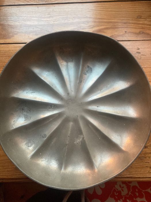 Taça fruteira estanho