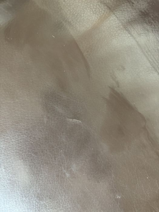 Kanapa narożna skóra brązowa