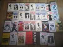Kasety VHS  szkoleniowe karate sztuki walki