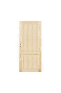 Proste drzwi sosnowe drewniane od producenta