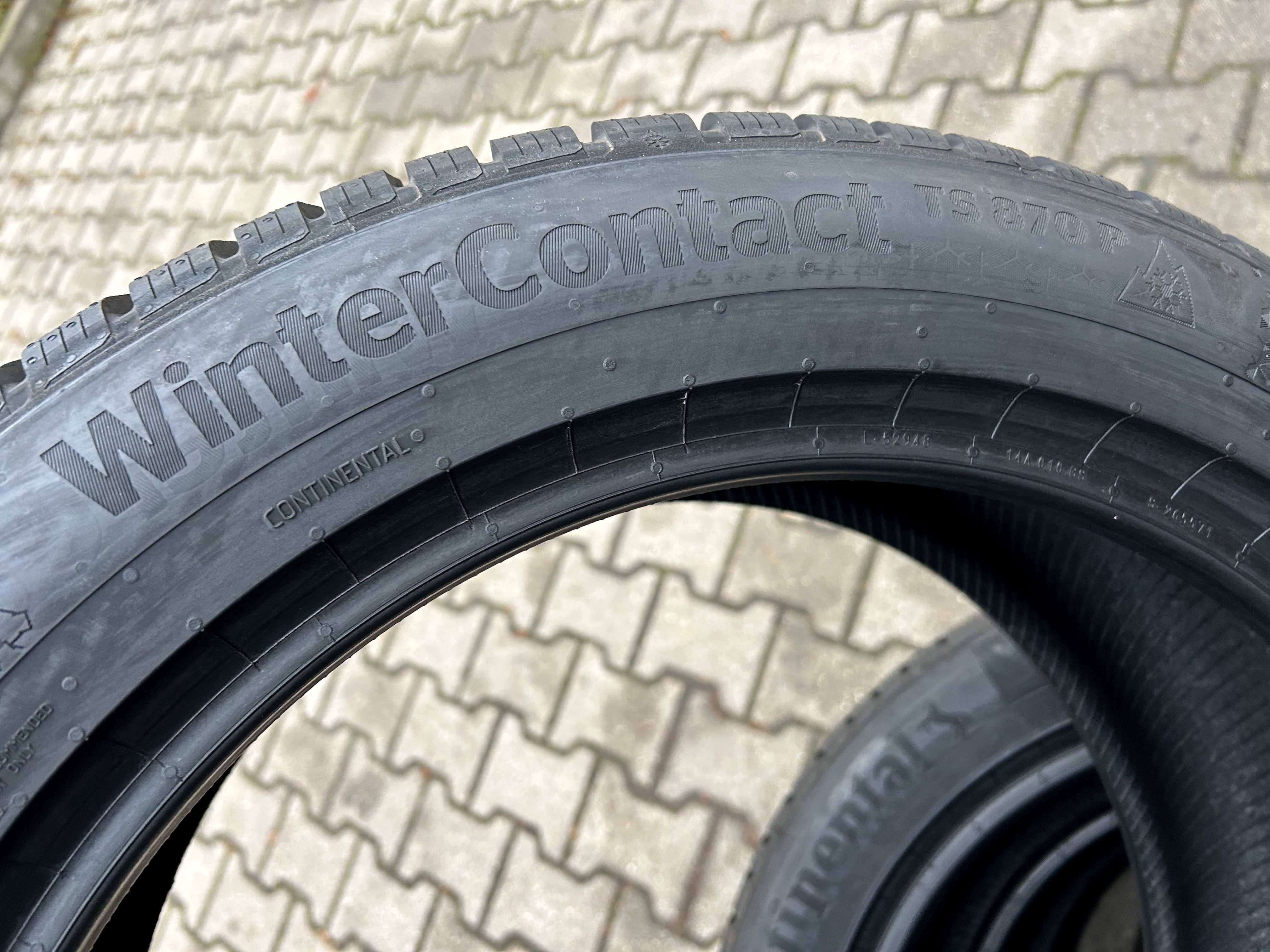 4x 215/55R18 99V XL FR Continental WinterContact TS870P 2022r.