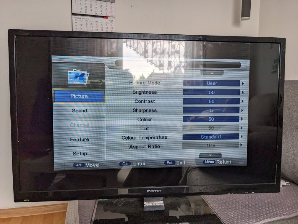 TV 42 LED 4202 Manta + pilot