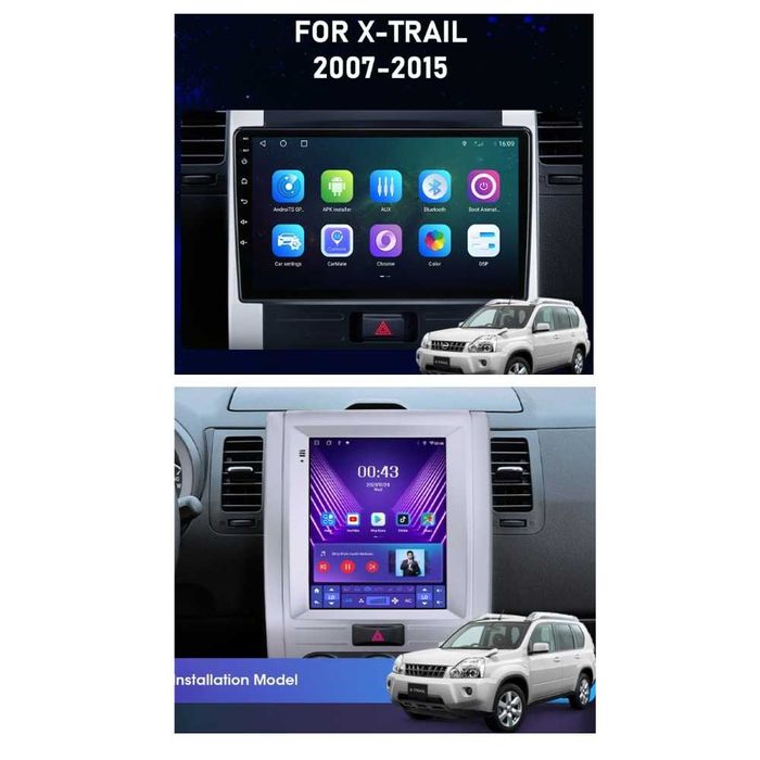 Штатна автомагнітола Android магнітола Nissan X-Trail 2007-2015 .