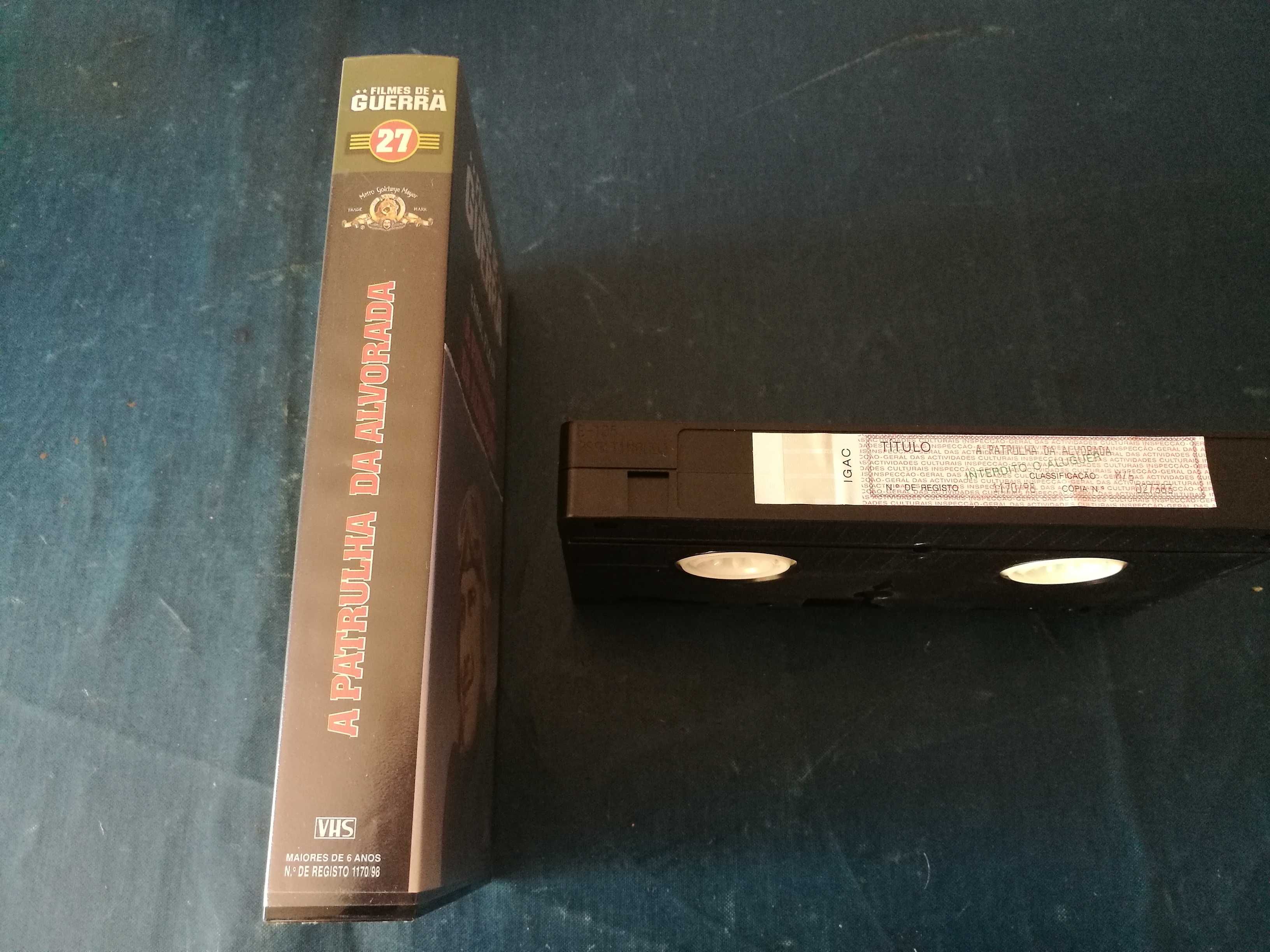 A PATRULHA DA ALVORADA- Filmes De Guerra VHS (legendagem em Português)