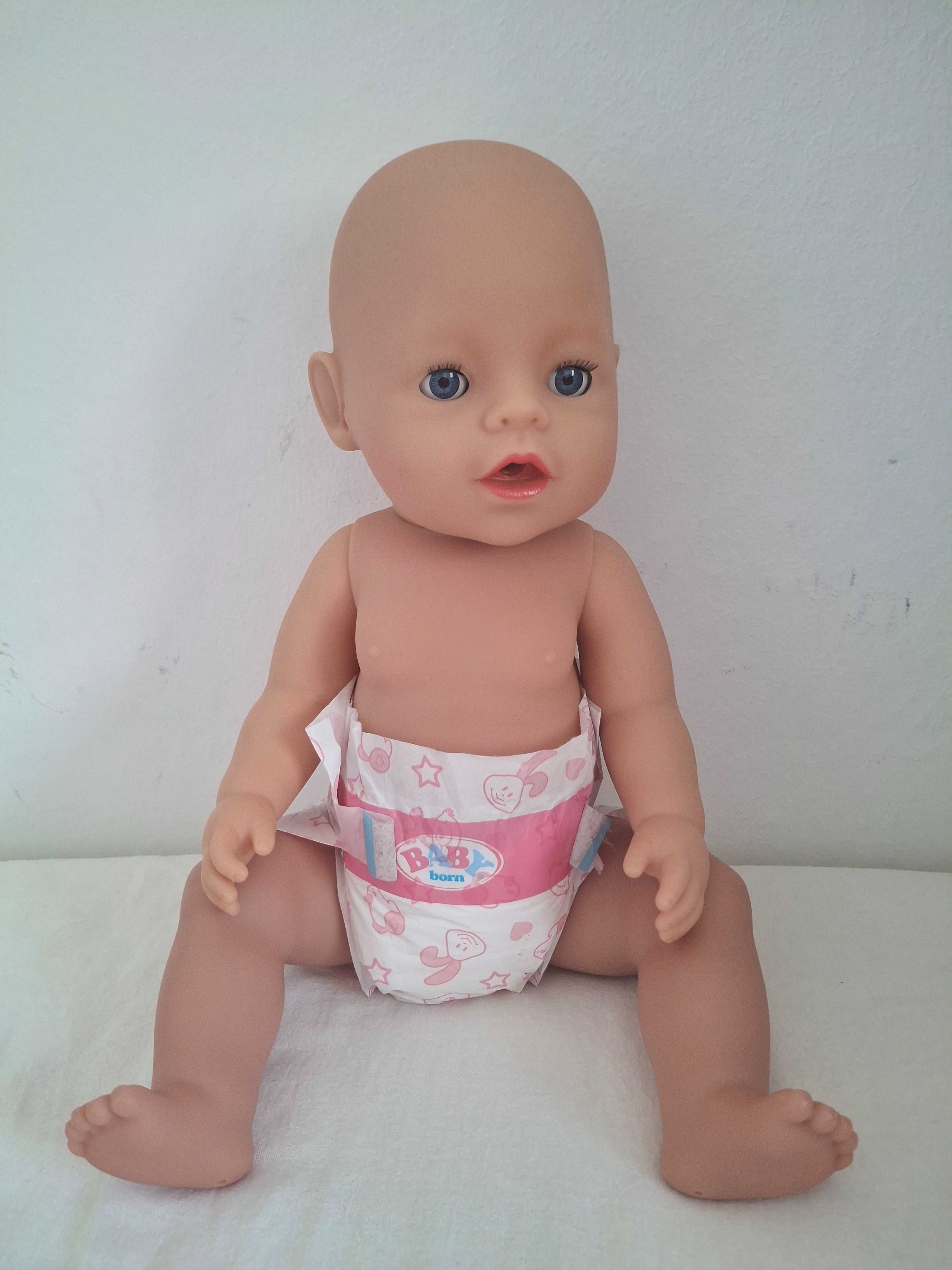 Baby born + пустушка, горщик, шапка та ложка з тарілкою