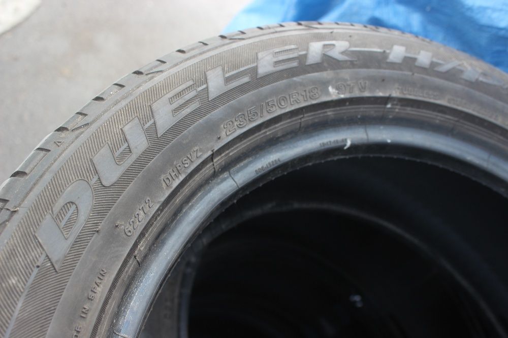 235-50-R18 BRIDGESTONE DUELLER летняя резина комплект GERMANY 2022