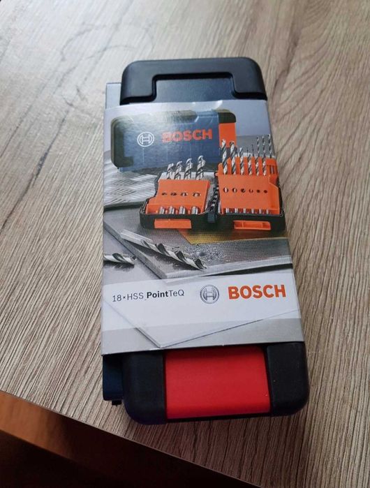 Komplet Wierteł BOSCH HSS PointTeQ 18 szt. do Metalu Stal 1-10 mm