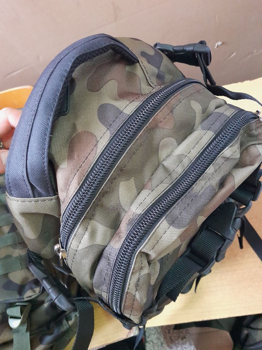 Plecak wojskowy patrolowy,leśna pantera ok.25 litrów