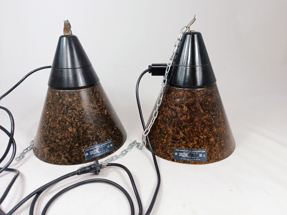 Para lamp wiszących AKA, vintage