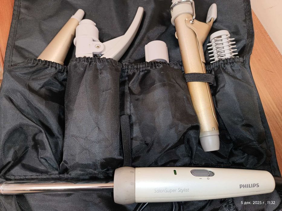 Фен та набір плойок для накрутки волосся Philips