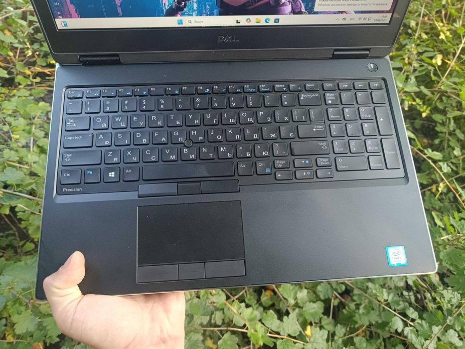 6 ядер Ігровий ноутбук DELL i7 8850H/32gb/512gb/Nvidia P3200 6GB