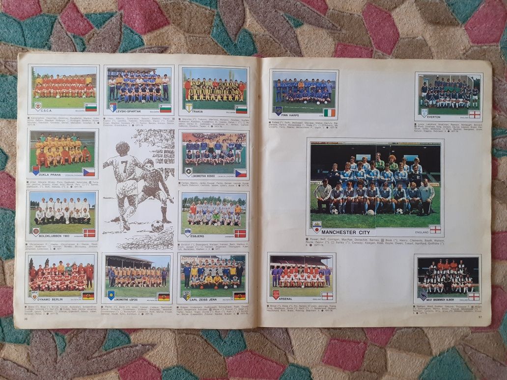 Продаю альбом Panini Euro football 79