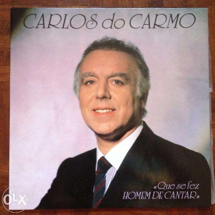 Disco vinil: Carlos do Carmo "Que se fez homem de cant​​ar"