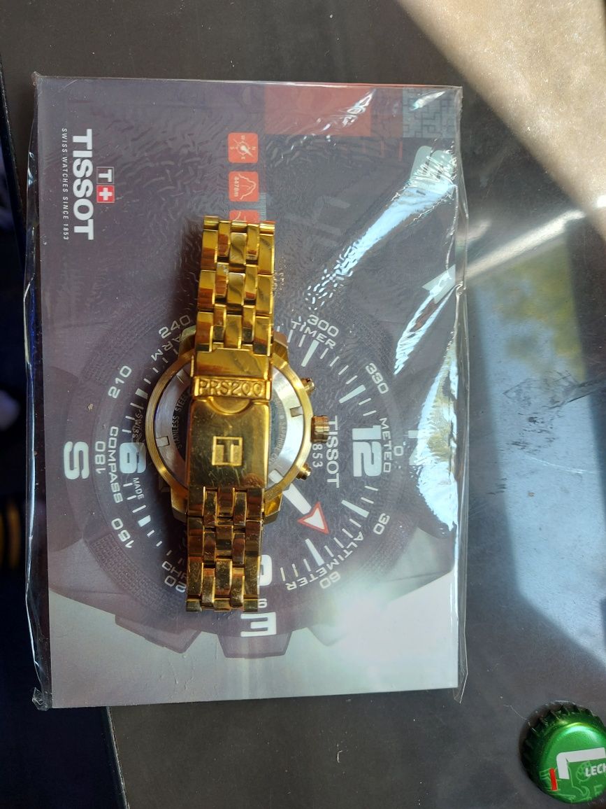 Zegarek TISSOT PRS 200 Gold PVD