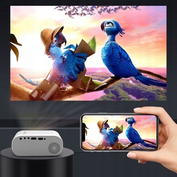 Projektor mini rzutnik WIFI