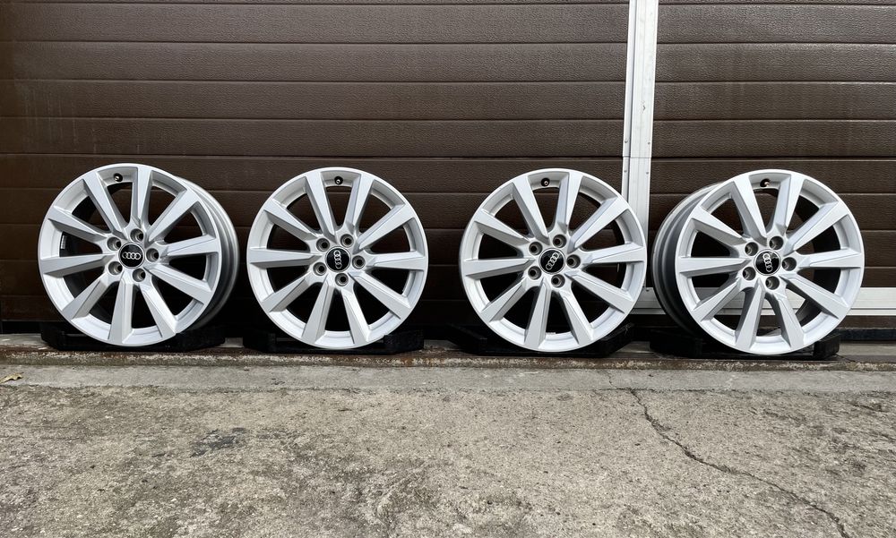 4x felgi aluminiowe 5x100 r16 et40 6,5J Alufelgi Oryginalne AUDI