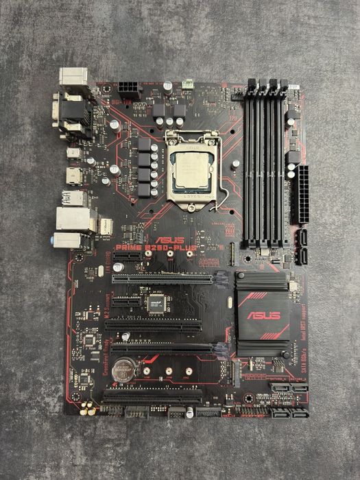 Комплект i5 7500 3.8 GHz + Asus Prime B250-Plus s1151 материнская плат