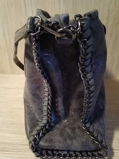 Dekoracyjna torebka z motywem łańcuszka