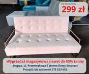Sofa, kanapa, narożnik dwuosobowa w kolorze do wyboru - róż, szary...