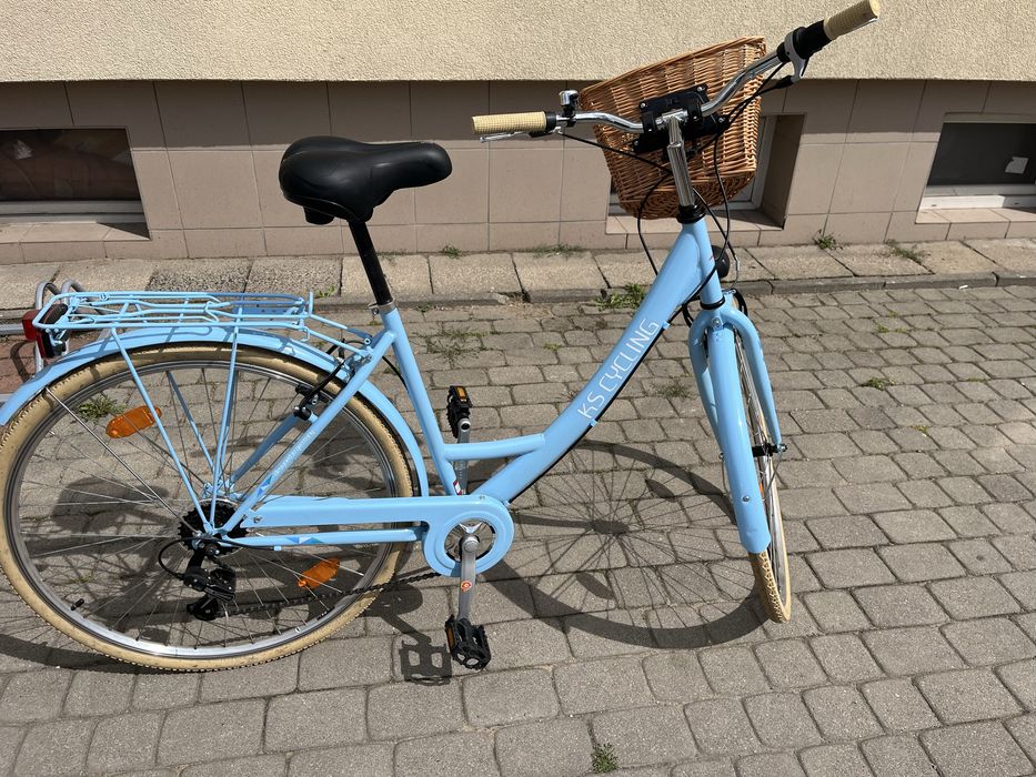Rower miejski damski rozm. kół 28 KS Cycling TOSCANA przerz. SHIMANO