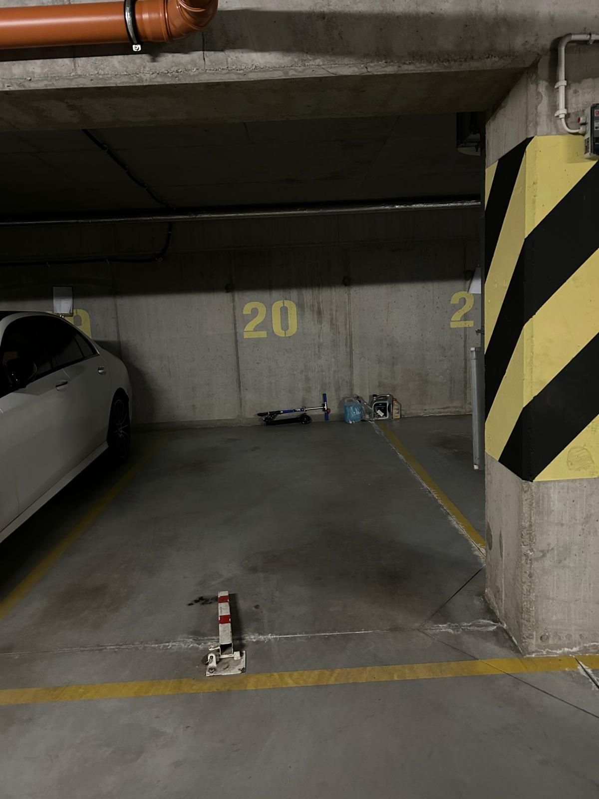 Miejsce Parkingowe monitorowane w garażu podziemnym na dowolny czas .