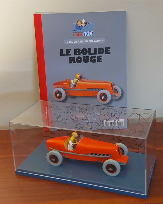 Carro da colecção Tintin. Escala 1:24