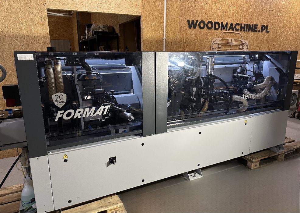 Okleiniarka oklejarka FORMAT 4 TEMPORA F600 60.06L 2020 Cena Brutto !