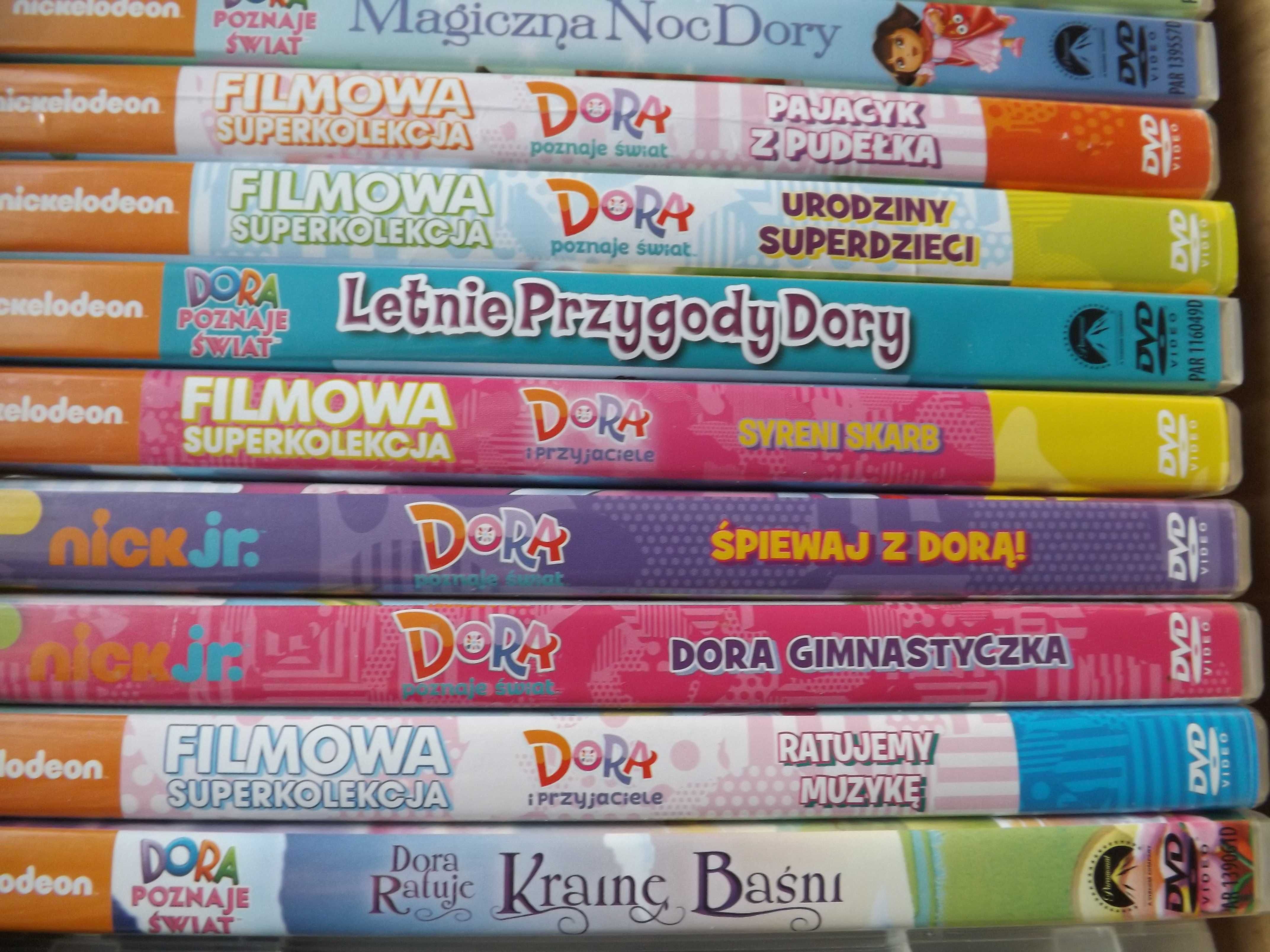 dora poznaje świat bajki filmy dvd