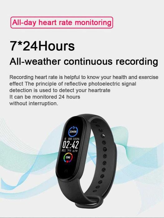 Pulseira inteligente / Smartband M 5, Nova
