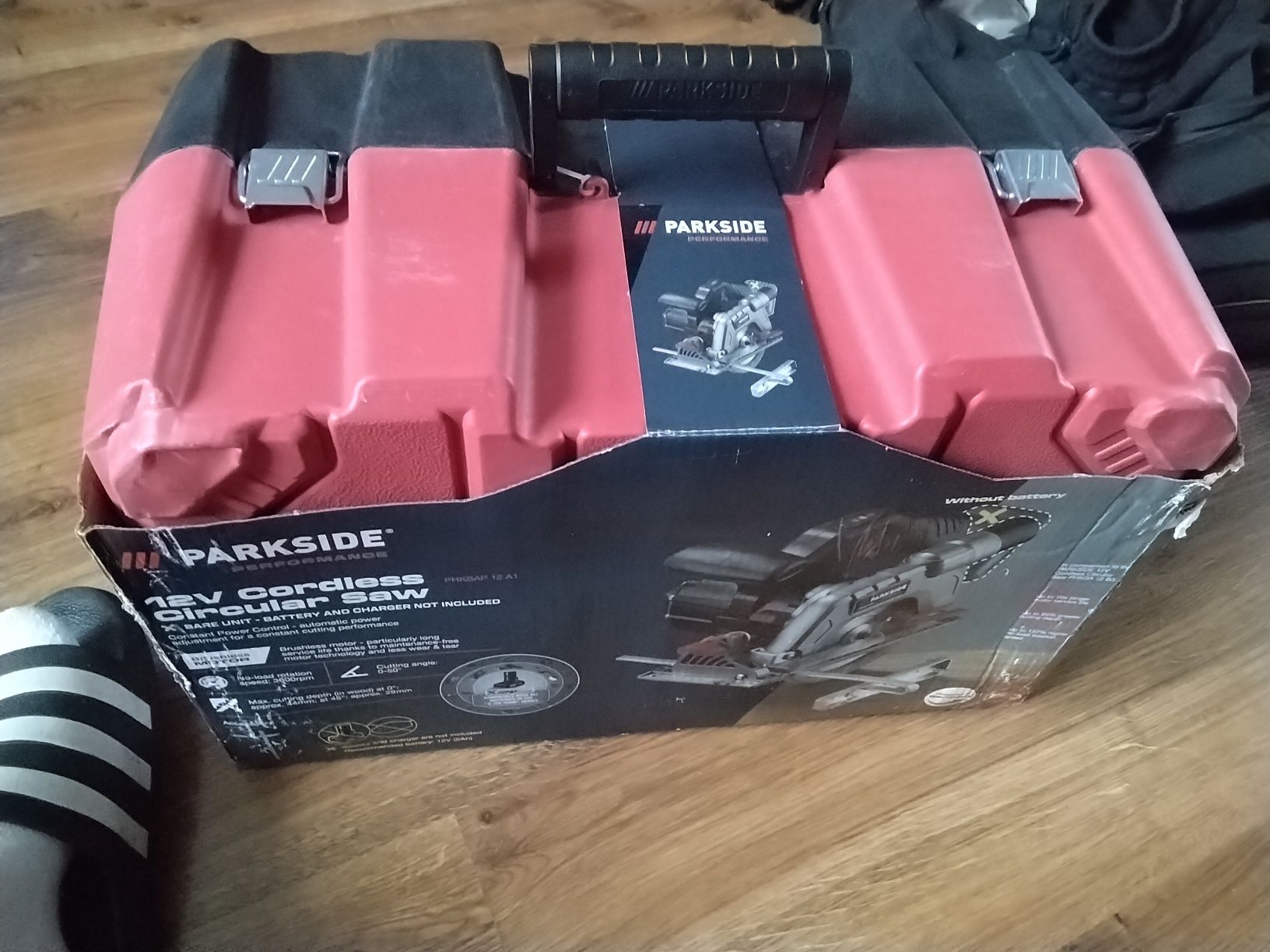 PARKSIDE PERFORMANCE Akumulatorowa piła tarczowa 12 V, PHKSAP12 A1