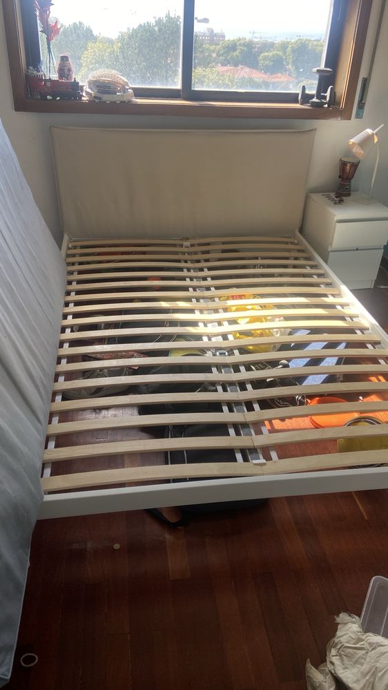 Cama casal IKEA - Como Nova