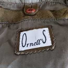 Casaco de malha e pele genuina para homem nº 58 *