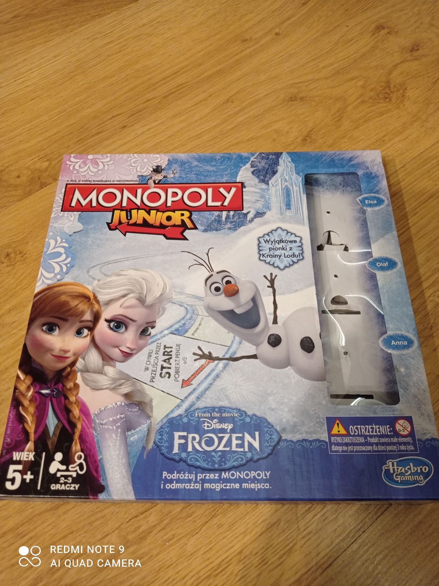 Gra planszowa Monopoly Junior Disney Frozen